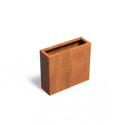Donica ze stali corten 90 x 30 x 80 cm - bez dna