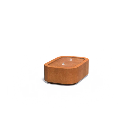 Corten Steel Premium Water Table - 120x80x40 cm - Fountain