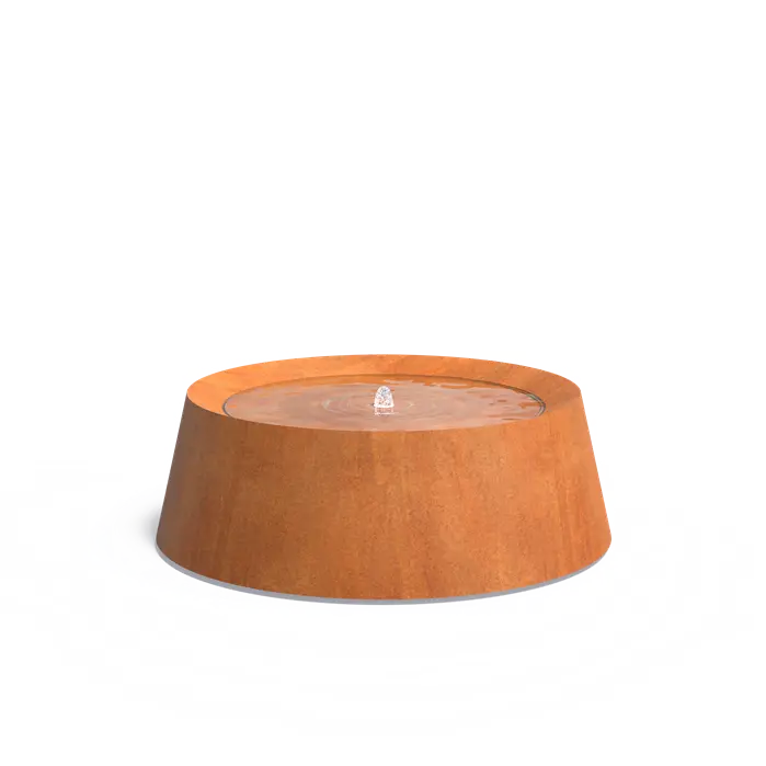 Cortenstaal Watertafel COVE 120x40 cm - Fontein