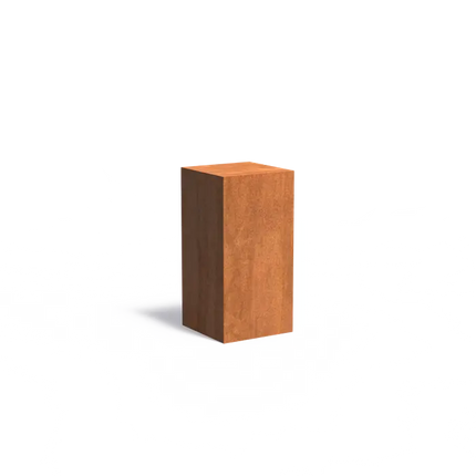 Cortenstaal Sokkel 50 x 50 x 100 cm