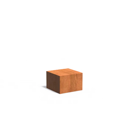 Cortenstaal Sokkel 60 x 60 x 40 cm