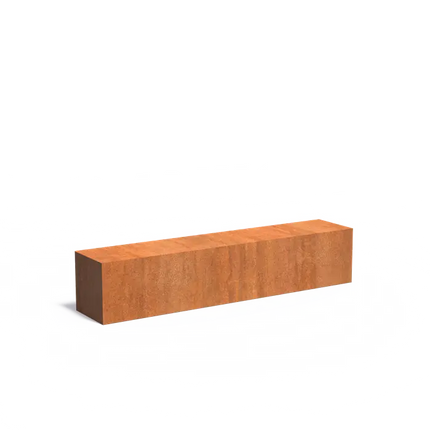 Cortenstaal Sokkel 200 x 40 x 40 cm