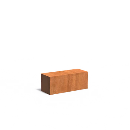 Cortenstaal Sokkel 100 x 40 x 40 cm