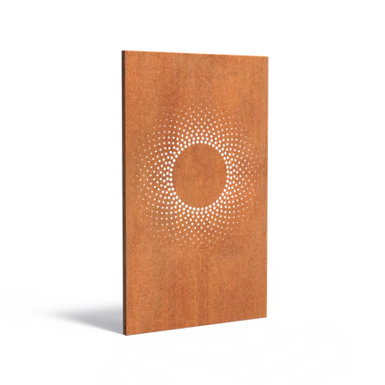 Corten Steel Fence 110 x 5 x 180 cm | Panel | Novato Garden Screen