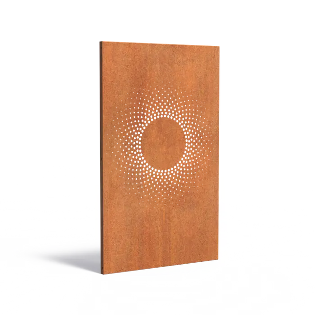Cortenstaal Schutting 110 x 5 x 180 cm | Paneel | Tuinscherm Novato