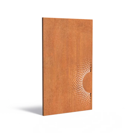 Corten Steel Fence 110 x 5 x 180 cm | Panel | Garden Screen Isla Vista