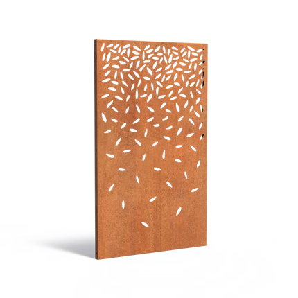 Corten Steel Fence 110 x 5 x 180 cm | Panel | Garden Screen Nicasio
