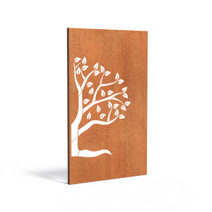 Corten Steel Fence 110 x 5 x 180 cm | Panel | Garden Screen Menlo