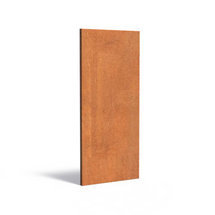 Clôture en acier Corten 80 x 5 x 180 cm | Panneau | Brise-jardin Beverly
