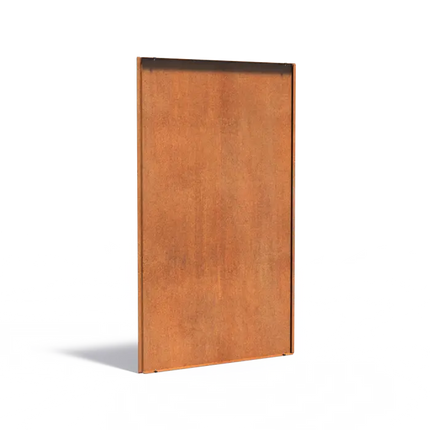 Cortenstaal Paneel Achterwand 109.5 x 3.5 x 179.9 cm - Schutting