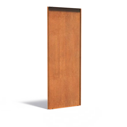 Cortenstaal Paneel Achterwand 79.5 x 3.5 x 199.9 cm - Schutting
