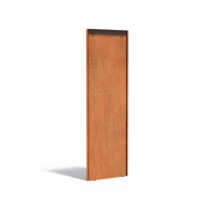 Cortenstaal Paneel Achterwand 59.5 x 3.5 x 179.9 cm - Schutting
