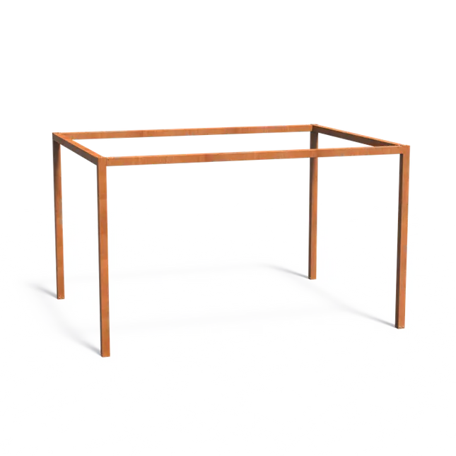 Pérgola de acero Corten de 420 x 320 x 250 cm - Rectangular