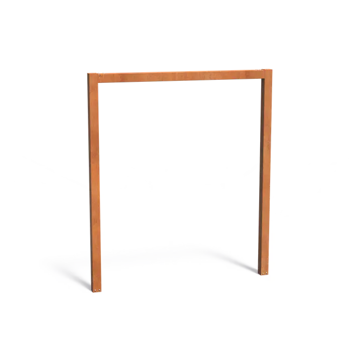 Cortenstaal Pergola U-vorm 220 x 10 x 250 cm