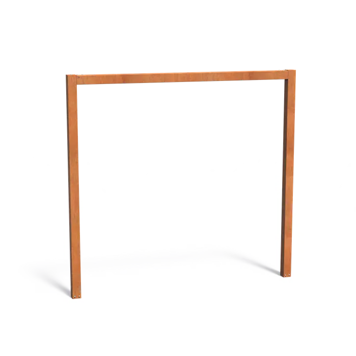 Cortenstaal Pergola U-vorm 270 x 10 x 200 cm