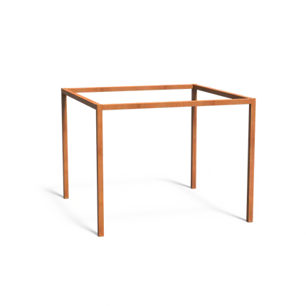 Pergola en acier Corten 320 x 320 x 250 cm