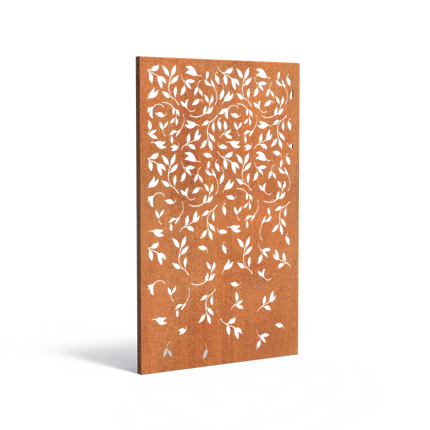 Clôture en acier Corten 110 x 5 x 180 cm | Panneau | Brise-vue Ventura