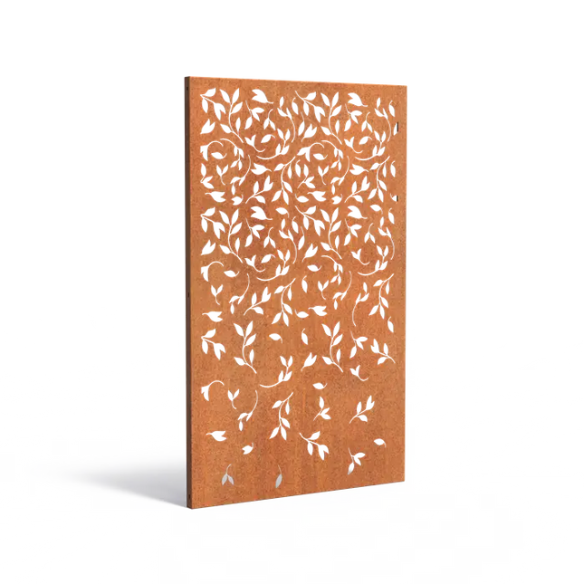 Cortenstaal Schutting 110 x 5 x 180 cm | Paneel | Tuinscherm Ventura