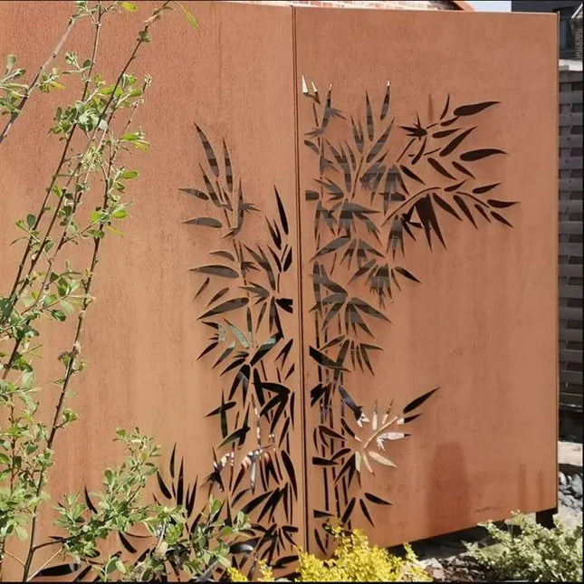 Cortenstaal Schutting 110 x 5 x 180 cm | Paneel | Tuinscherm Tarzana