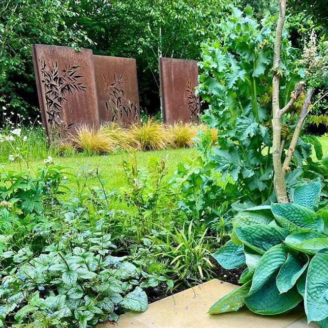 Cortenstaal Schutting 110 x 5 x 180 cm | Paneel | Tuinscherm Isla Vista