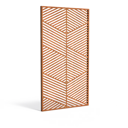 Cortenstaal Schutting Valido 110x5x200 cm - Paneel