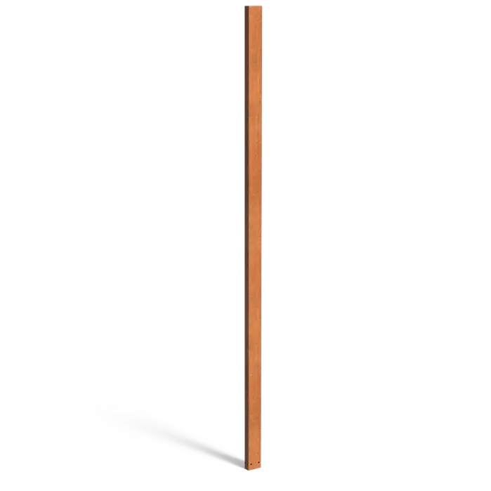 Cortenstaal Tuinpaal 300 cm - 100 x 50 x 3000 mm