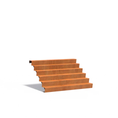 Collection image for: Treppe aus Cortenstahl