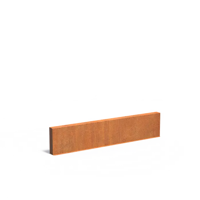 Cortenstaal Wand - Muur 300 x 15 x 60 cm