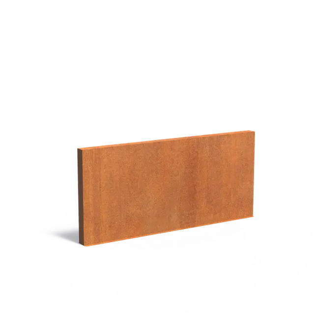 Cortenstaal Wand - Muur 300 x 15 x 135 cm