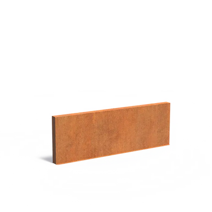 Cortenstahlwand – Wand 300 x 15 x 100 cm