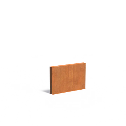 Corten Steel Wall 150 x 15 x 100 cm
