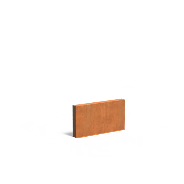 Cortenstaal Wand - Muur 150 x 15 x 80 cm