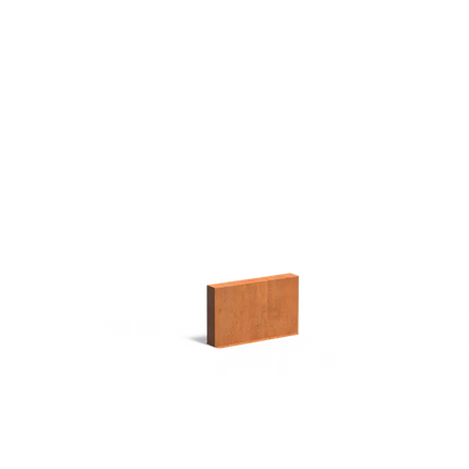 Corten Steel Wall 100 x 15 x 60 cm