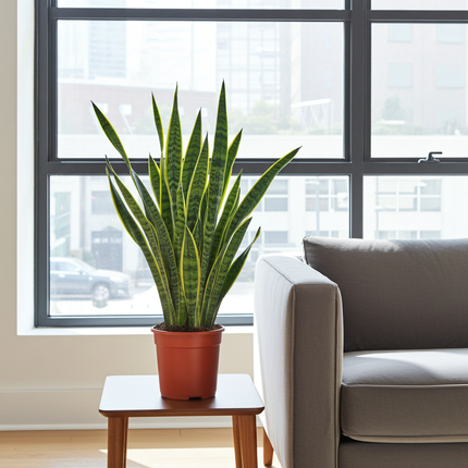 Sansevieria Laurentie - Langue de belle-mère - ↕90cm