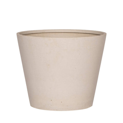 Pottery Pots Bucket S, Natural White Ø47 cm