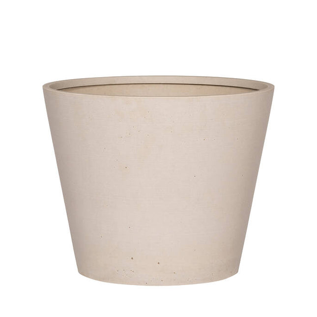 Pottery Pots Bucket S, Natural White Ø47 cm