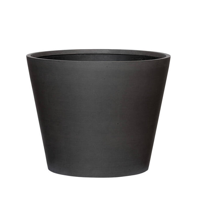 Pottery Pots Bucket S, Volcano Black Ø47 cm