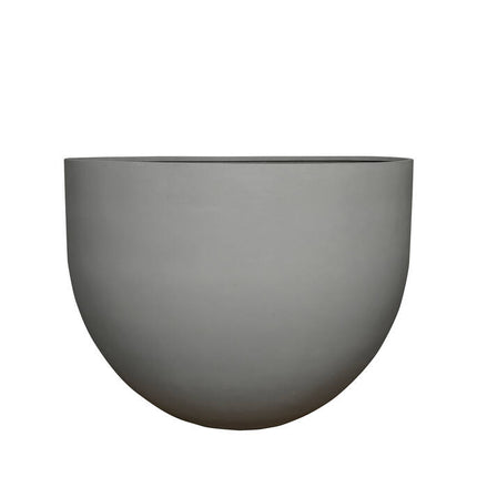 Pottery Pots Jumbo Mila S, Clouded Grey Ø74 cm