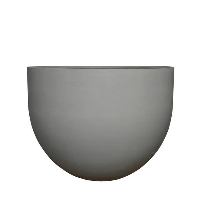 Pottery Pots Jumbo Mila S, Clouded Grey Ø74 cm