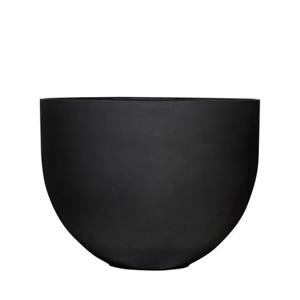Pottery Pots Jumbo Mila S, Volcano Black Ø74 cm