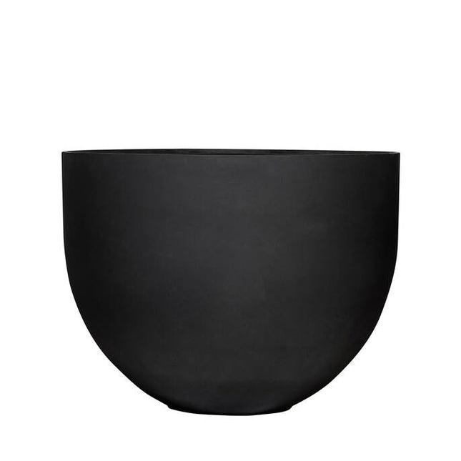 Pottery Pots Jumbo Mila M, Volcano Black Ø96 cm