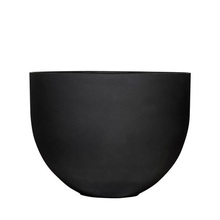 Pottery Pots Jumbo Mila L, Volcano Black Ø116 cm