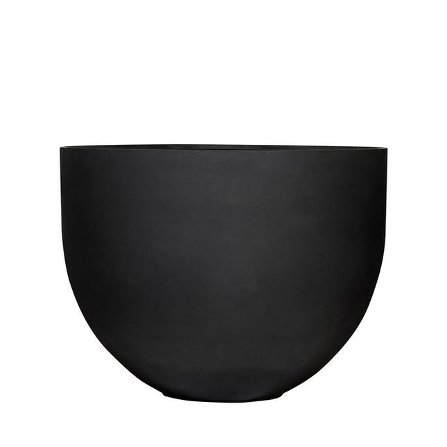 Pottery Pots Jumbo Mila L, Volcano Black Ø116 cm