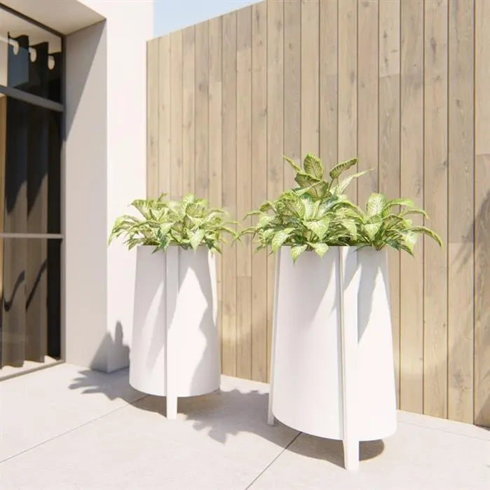 Aluminium Plantenbank Rond op Poten 50 x 120 cm