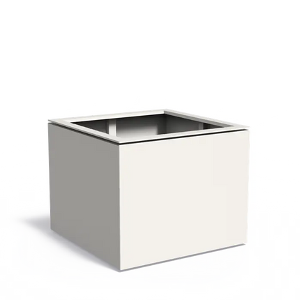 Aluminium Plantenbak 98 x 98 x 80 cm - Met Rand
