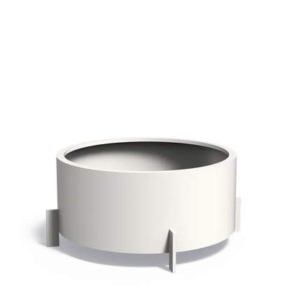 Aluminium Plantenbak Rond op Poten 120 x 60 cm