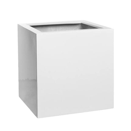 Pottery Pots Block S, Glossy White
