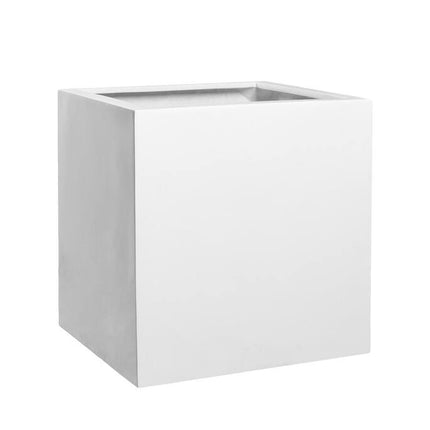 Pottery Pots Block M, Glossy White