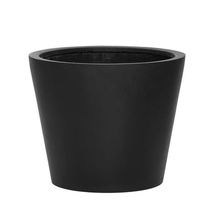 Pottery Pots Bucket S, zwart Ø43 cm