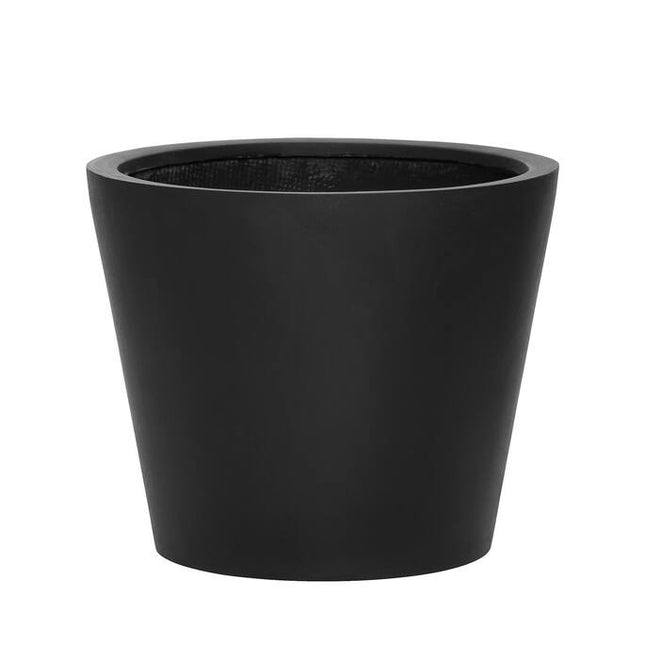 Pottery Pots Bucket S, zwart Ø43 cm